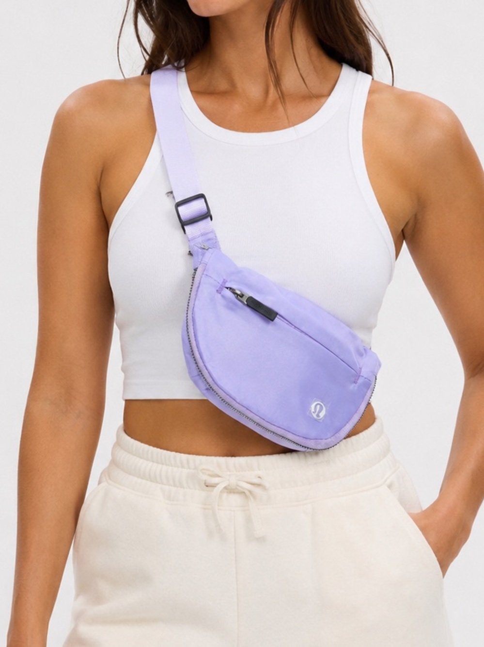 Lululemon NWT purple flap Everywhere belt bag crossbody purse fanny pack